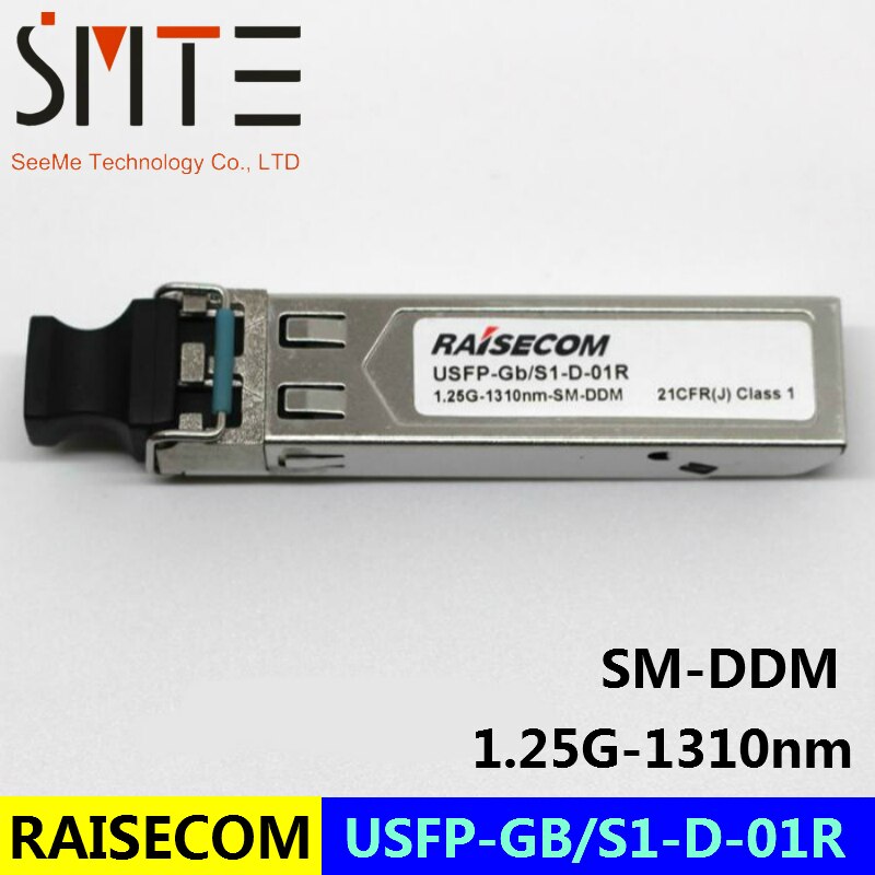 RAISECOM USFP-GB/S1-D-01R 1.25G-1310nm-SM-DDM fiber optical transceiver