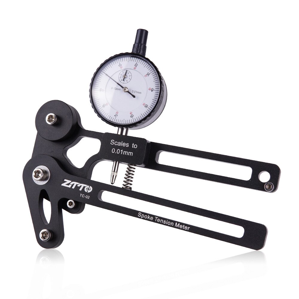 Fiets Spaken Spanning Checker Meter Tool Elektronische Spoke Tool Hoge Precisie Betrouwbare Mechanische Instrument Nauwkeurige Stabiele: TC02 Black M