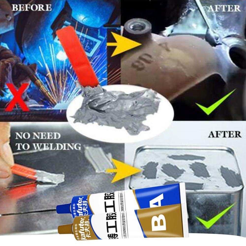Quick Fix Lijmen Ab Industriële Metalen Gegoten Lijmen Reparatie Pasta Epoxyhars Reparatie Tools Trachoom Stomataire Crackle Reparatie