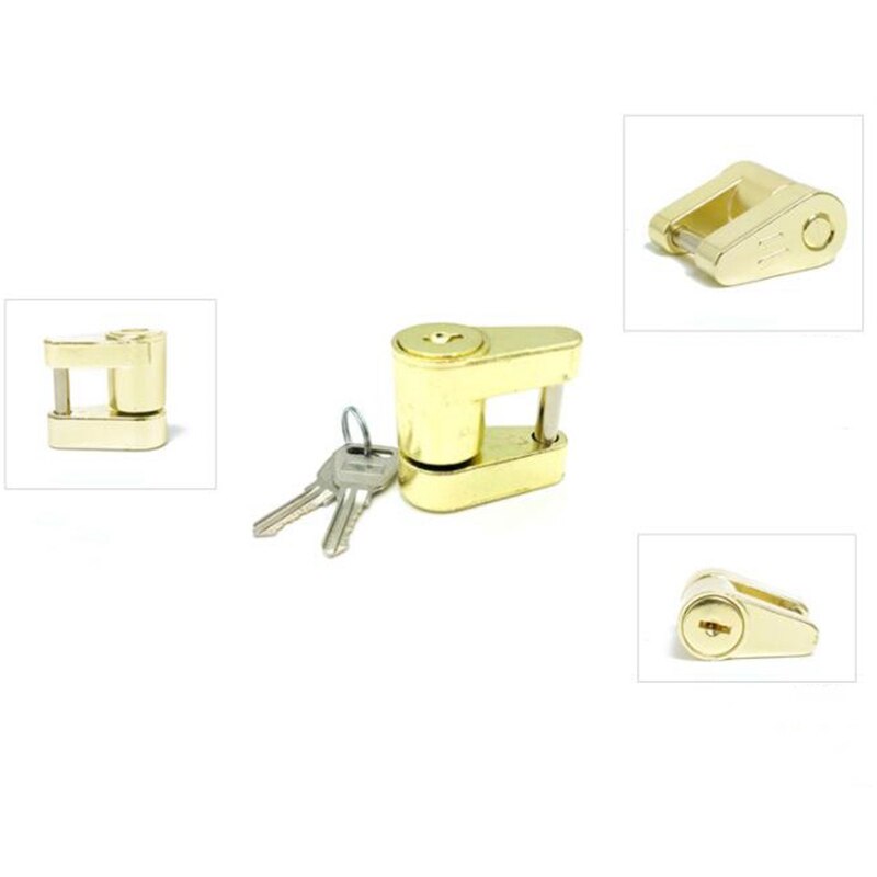 Trailer Coupler Padlock Solid Brass Trailer Locks for Hitch Security Protector Theft Protection A0444