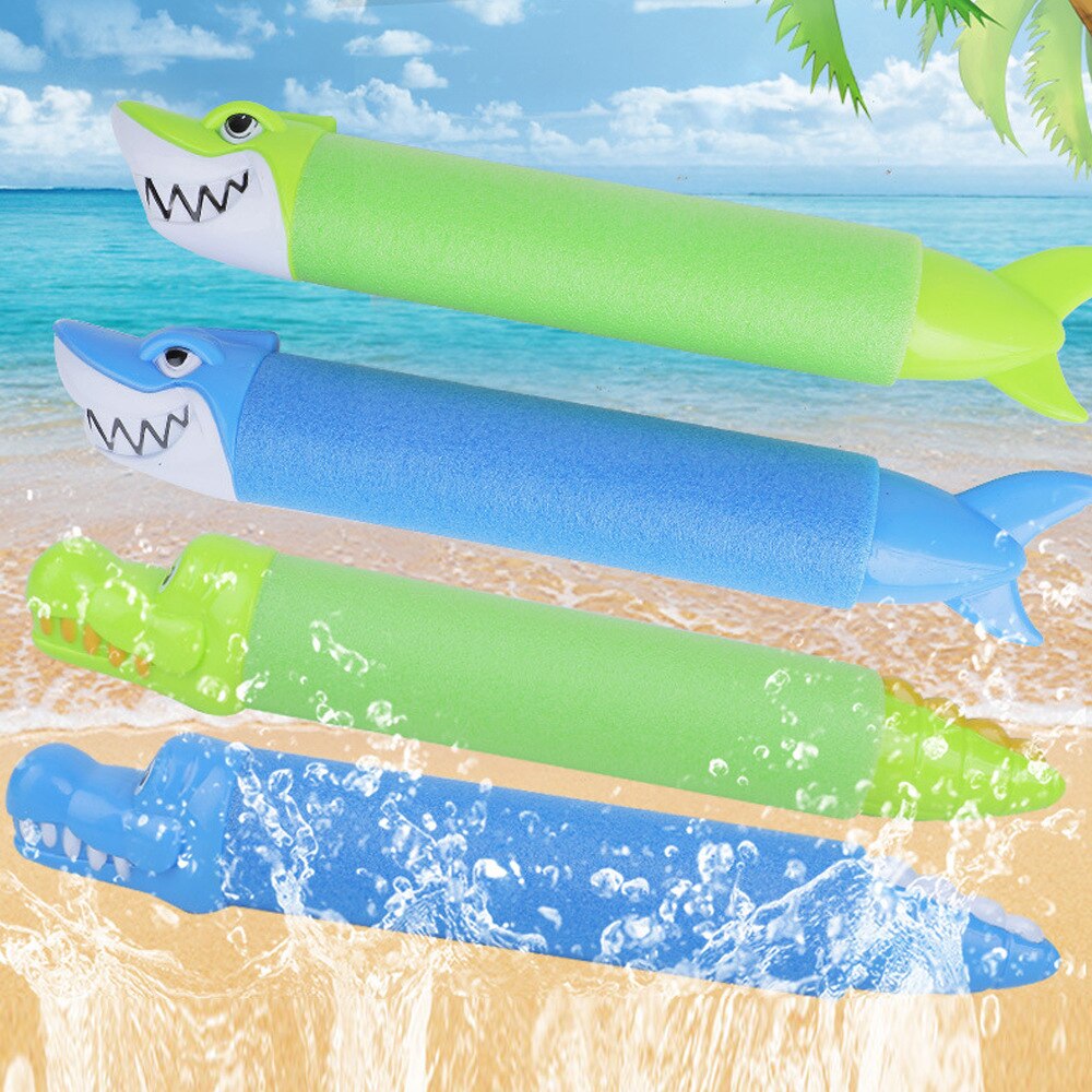 Jouet de tir à l'eau en forme de requin Crocodile pour enfants, jeu de tir à la pompe, pour piscine en plein air, plage
