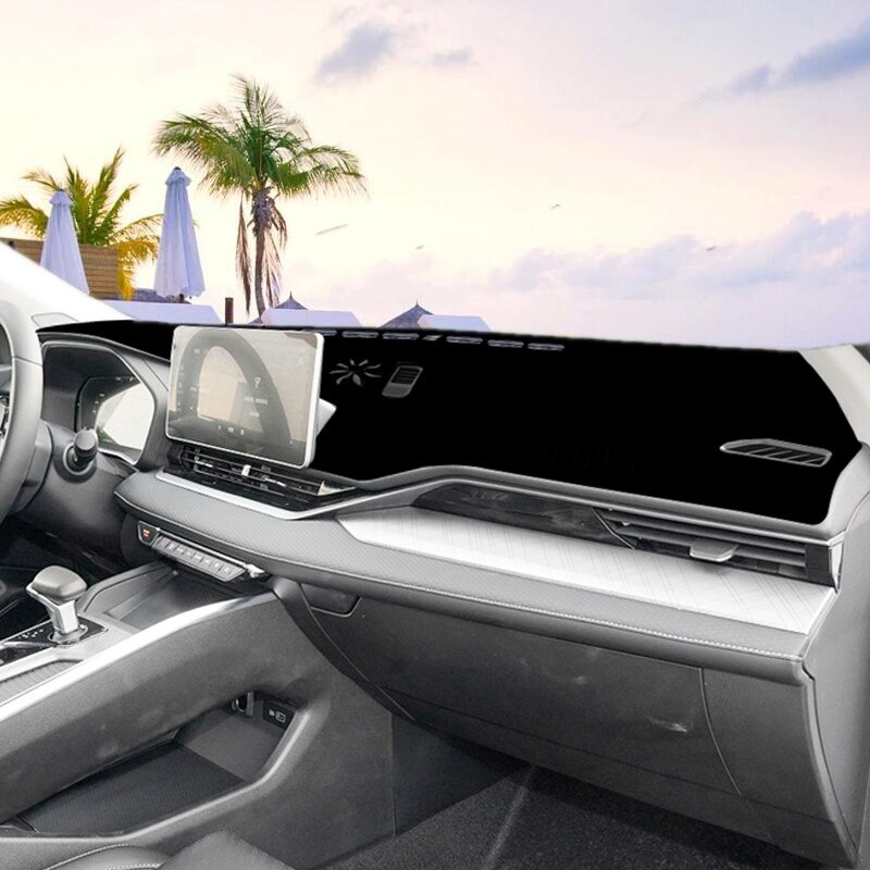 Gxmpan for Geely Star Central Control Instrument Panel Sun Protection Shading Light-proof Pad Car Acessories
