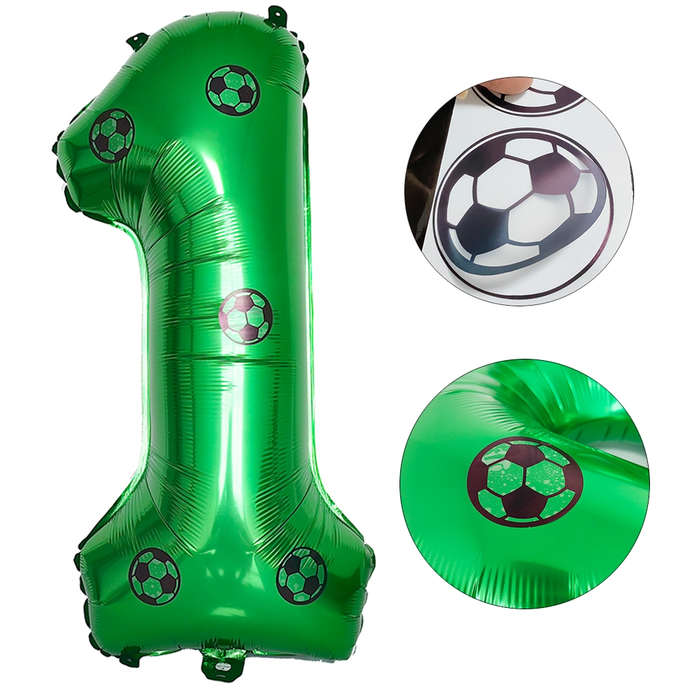 FußBall Ballon Bausatz Geburtstag Dekor für Jungen FußBall Geburtstag Party Lieferungen FußBall Party Ballon FußBall Sport Thema Party Gefälligkeiten