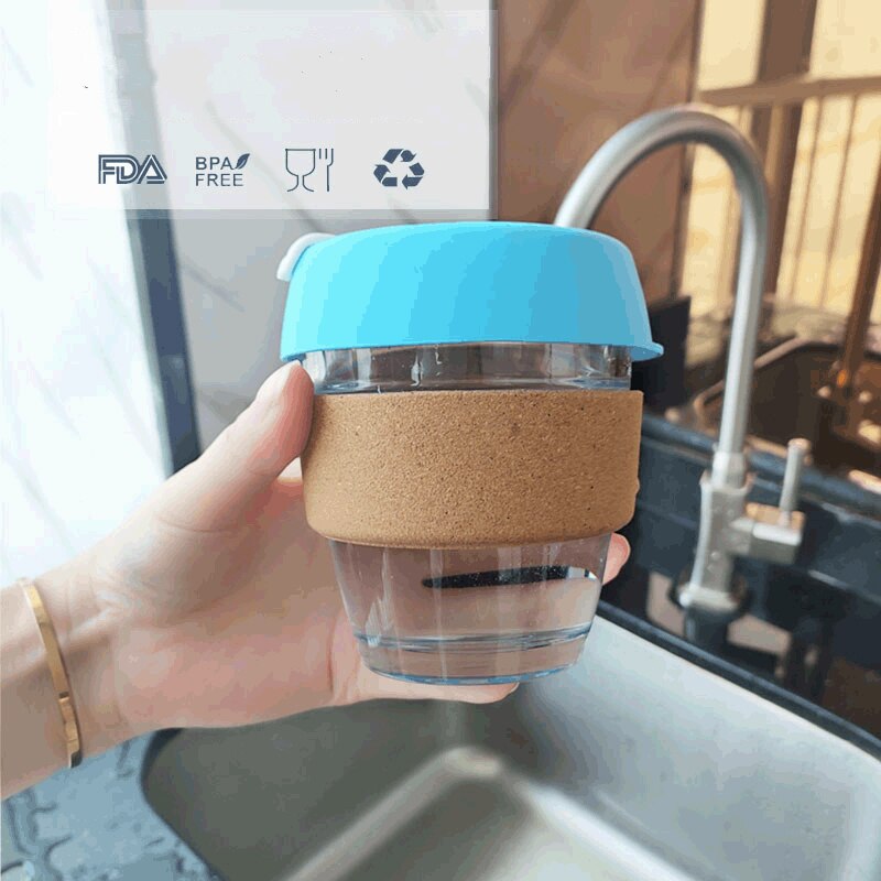 Manchon De Tasse En Silicone Réutilisable - Poignée Isolante Antidérapante Pour Tasses à Café, Voyage