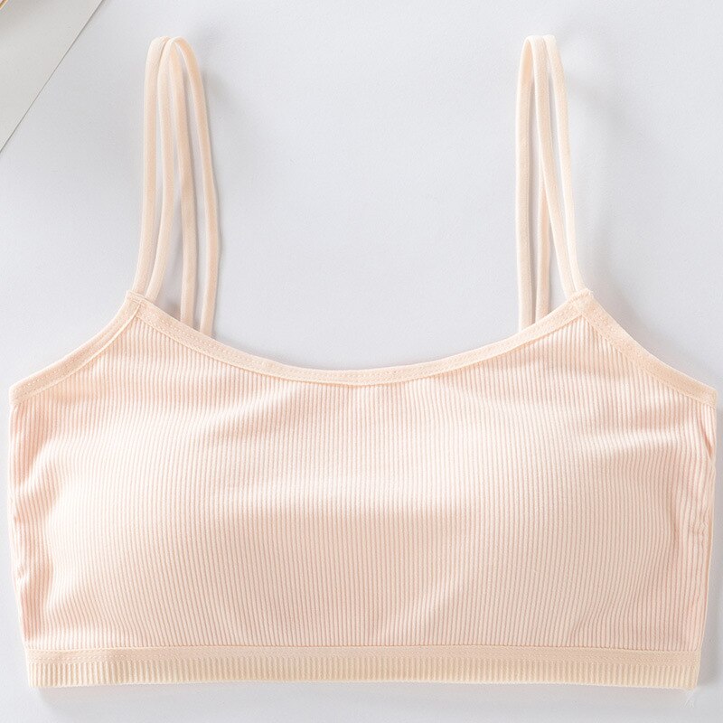 Teen Bra Undies Crop Tops for Teens Girl Underwear Sport Small Vest Topic 8-16Y Adolescente Kids Lingerie XS Teenager Undercloth: 3