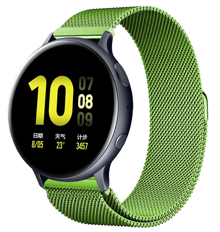Correa de bucle milanés para garmin vivoactive 5 Denver sw360 DW reemplazo 20mm 22mm pulsera correa de reloj Amazfit MOTO Universal