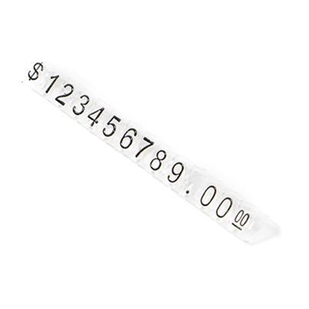 30 Sets Gecombineerd Prijskaartje Dollar Euro Aantal Cijfers Cubes Stick Voor Kleding Telefoon Laptop Sieraden Showcase Teller Prijs Display
