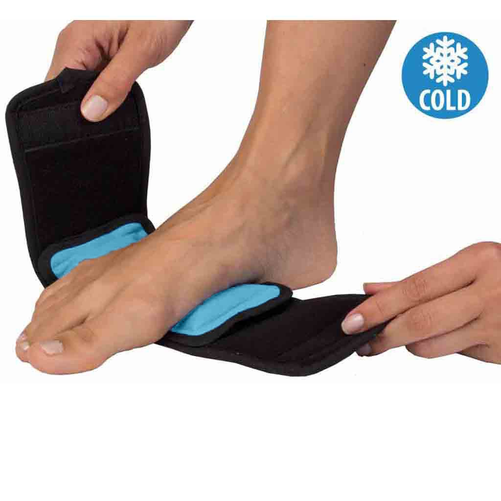 Gjenbrukbar ispose for skader gel stropp wrap hånd fot håndledd albue lindring smerte kulde terapi lindring smerte ispose