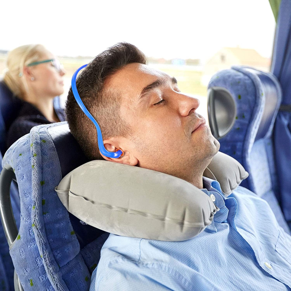 GUGULUZA 1/2 Stuks Zwemmen Herbruikbare Gehoorbescherming Ruisonderdrukking Oordopjes Oorbeschermer Siliconen Snoer Oordoppen Oren Protector