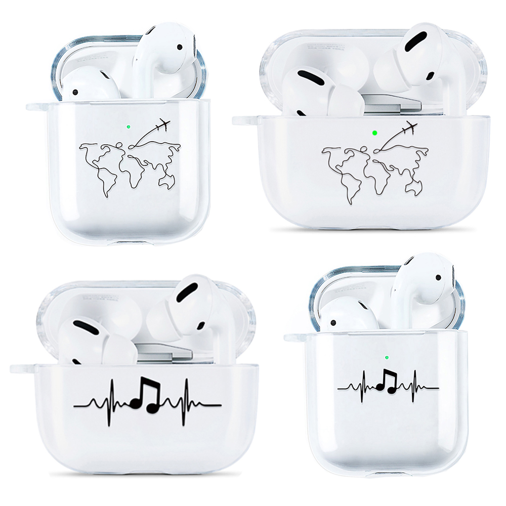 Coque en silicone pour Apple Airpods Pro écouteur Coque protection souple Fundas Airpods Pro Air Pods Pro 2 3 4 1 housse Earpods Case Box