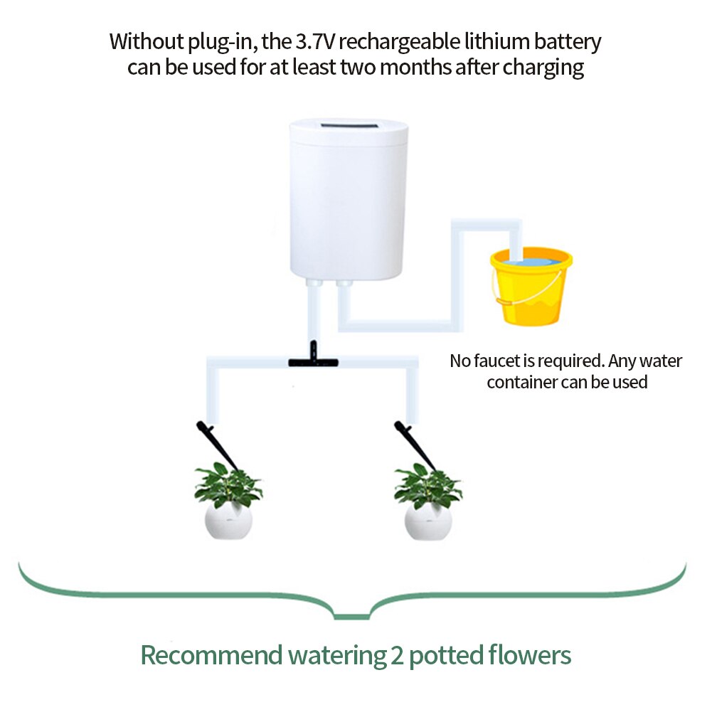 Intelligent Automatic Watering Machine Home Balcony Drip Irrigation Kit System Watering Machine With Intelligent Controller