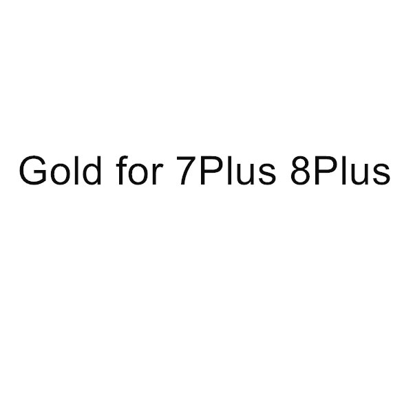 4 in 1 telefon beskyttelsessæt til iphone  x 7 8 plus iphone 7 iphone 8 iphonex touch id hjem knap klistermærke &amp; støvprop linsebeskytter: Guld for 8 plus 7 plus