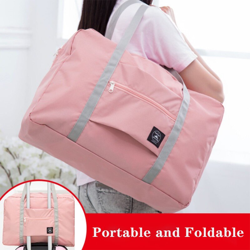 Multifunktions Große Kapazität Reisetasche Ultraleicht Klapp Sport Tasche für Frauen Männer Handtasche Nylon Polyester Wasserdicht Fitnessstudio Tasche
