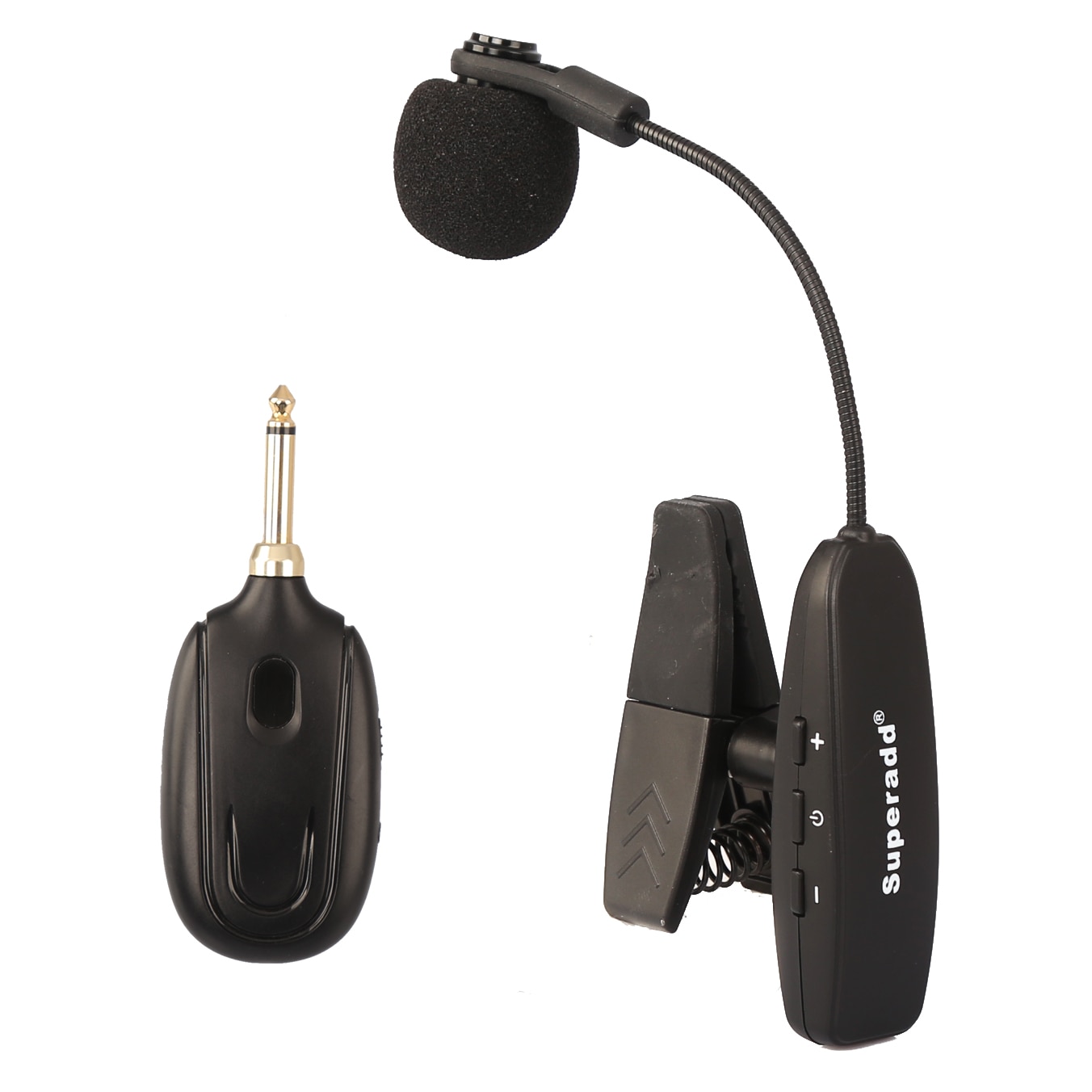 UHF clip-on instrument microphone Saxophone Mic Wireless Microphone For Trumpet Sax Horn Tuba flute Clarinet Pipe Saxophone