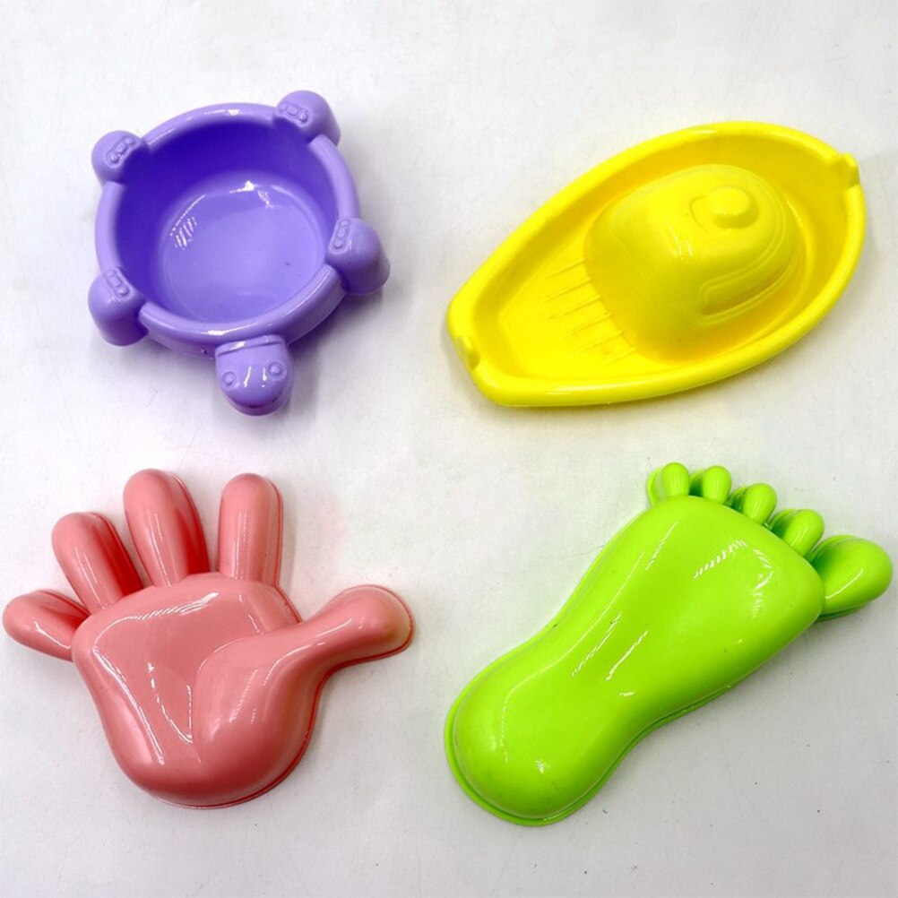 27 Uds conjunto de moldes de arena de dibujos animados al aire libre para padres e hijos juguetes interactivos para jardín de patio