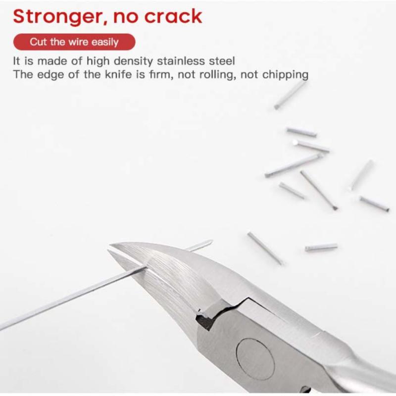 Nail Groove Forceps Special Oblique Mouth Olecranon Inlaid Pedicure Artifact Heavy Duty Precision Nail Clippers Scissors Tool
