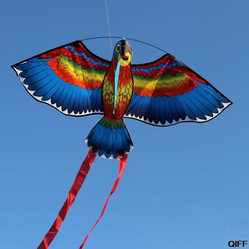Papegøje kite fugl kites udendørs kites flyvende legetøj kite for børn børn kan 06