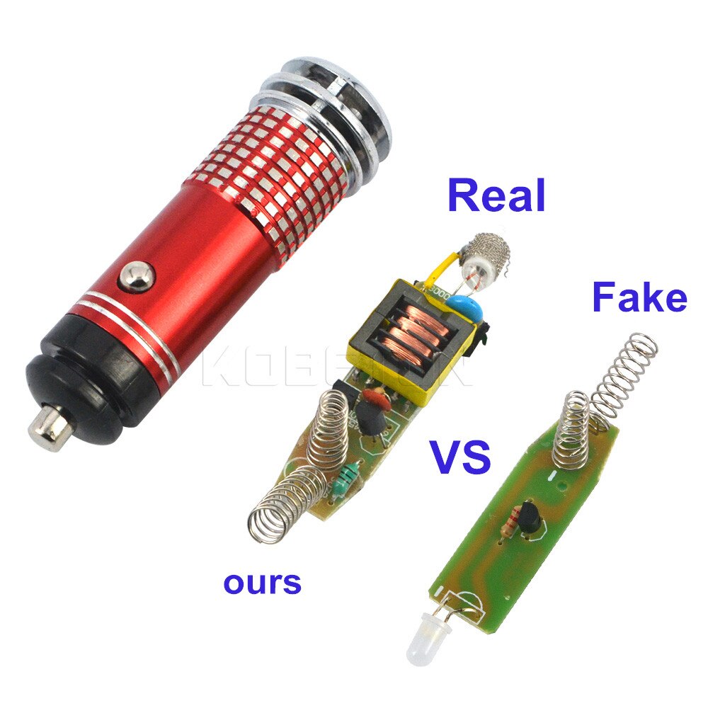 Purificador de aire iónico de anión para coche, Mini ionizador de ozono con barra de oxígeno, accesorios interiores DC12V