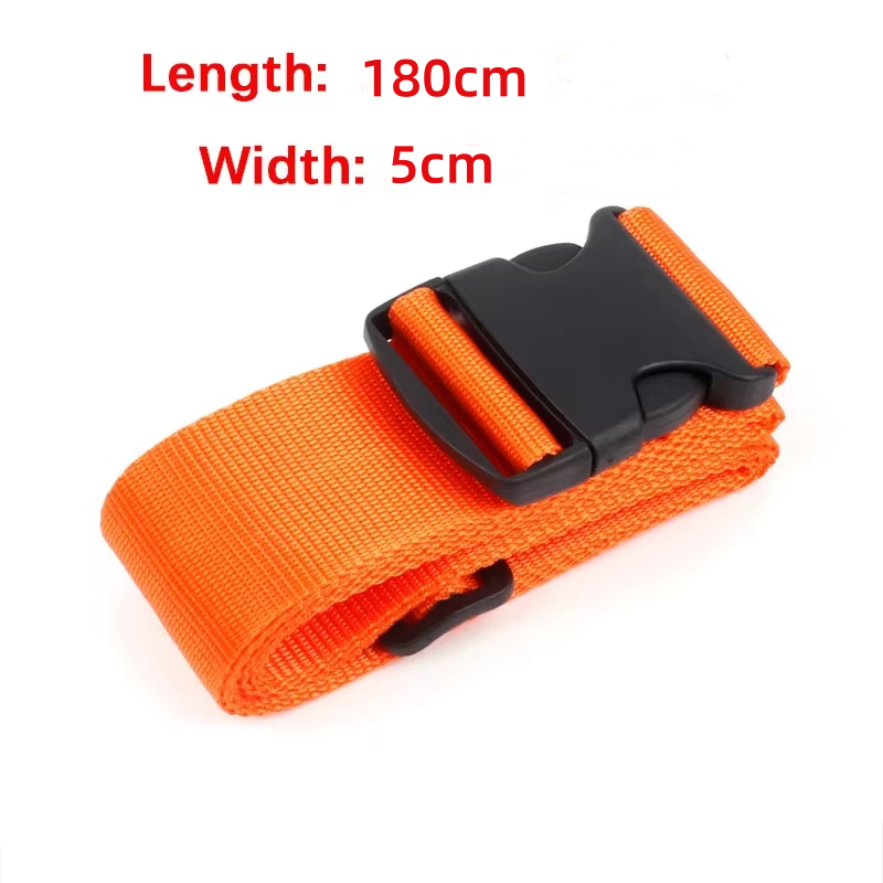Travel Luggage Strap Adjustable Password Lock Packing Belt Baggage Secure Lock Anti-theft Luggage Strap Bundling Belt Packing