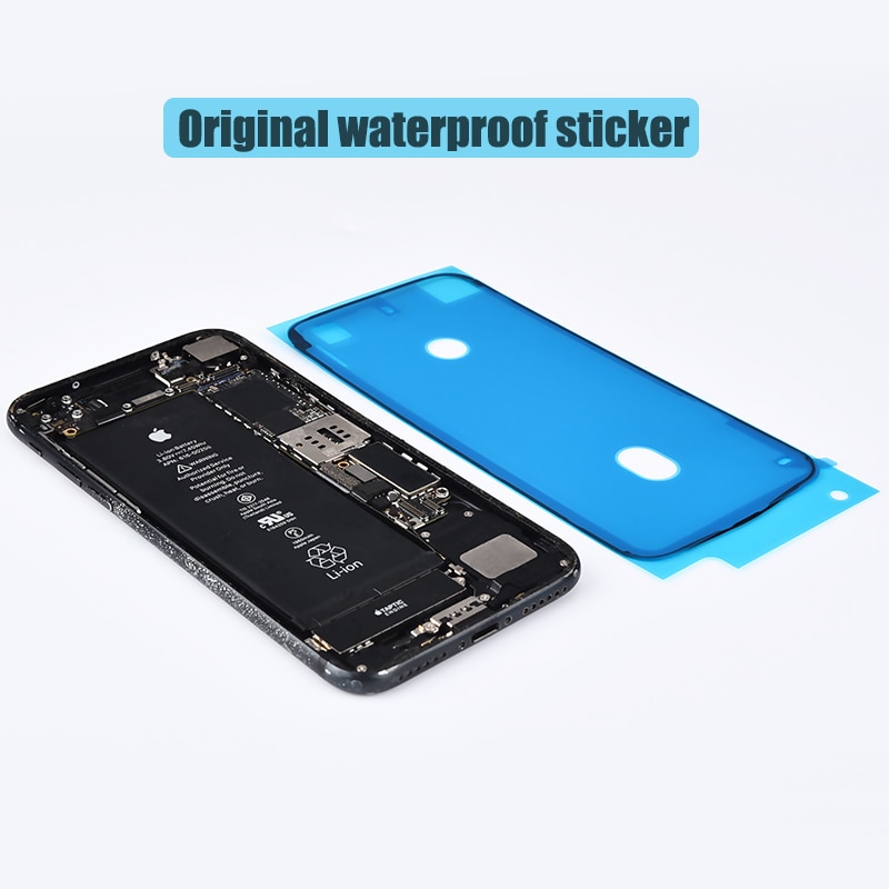 BFOLLOW Original Waterproof Seal for iPhone 6S 7 8 Plus / X XS XR XS Max Double-sided Frame Sticker Repair Phone Housing LCD