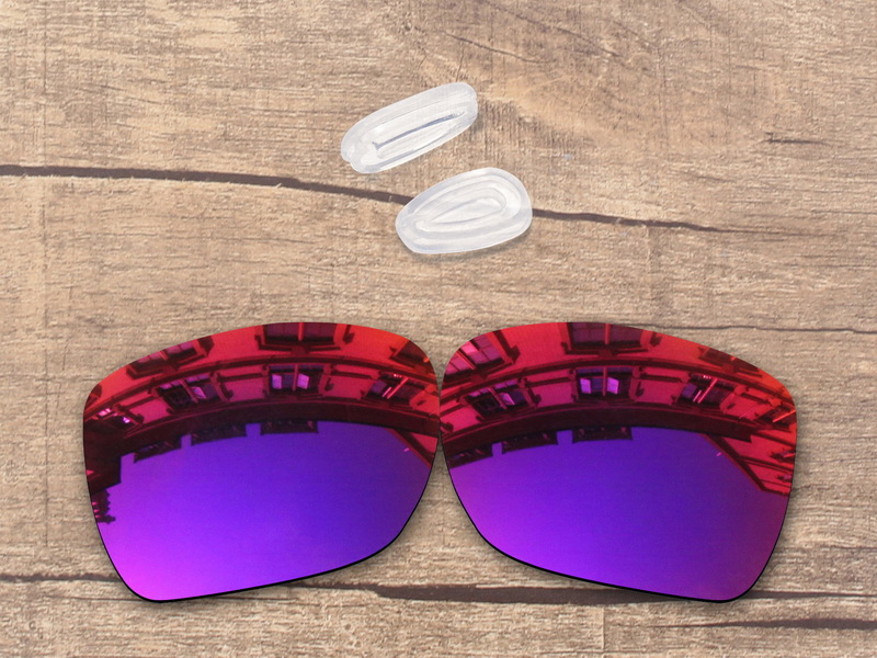 Vonxyz lentilles de rechange polarisées + choix de couleur | 20 +, choix de couleurs, tampons nasaux pour-cadre Oakley déviation OO4061: Midnight Mirror