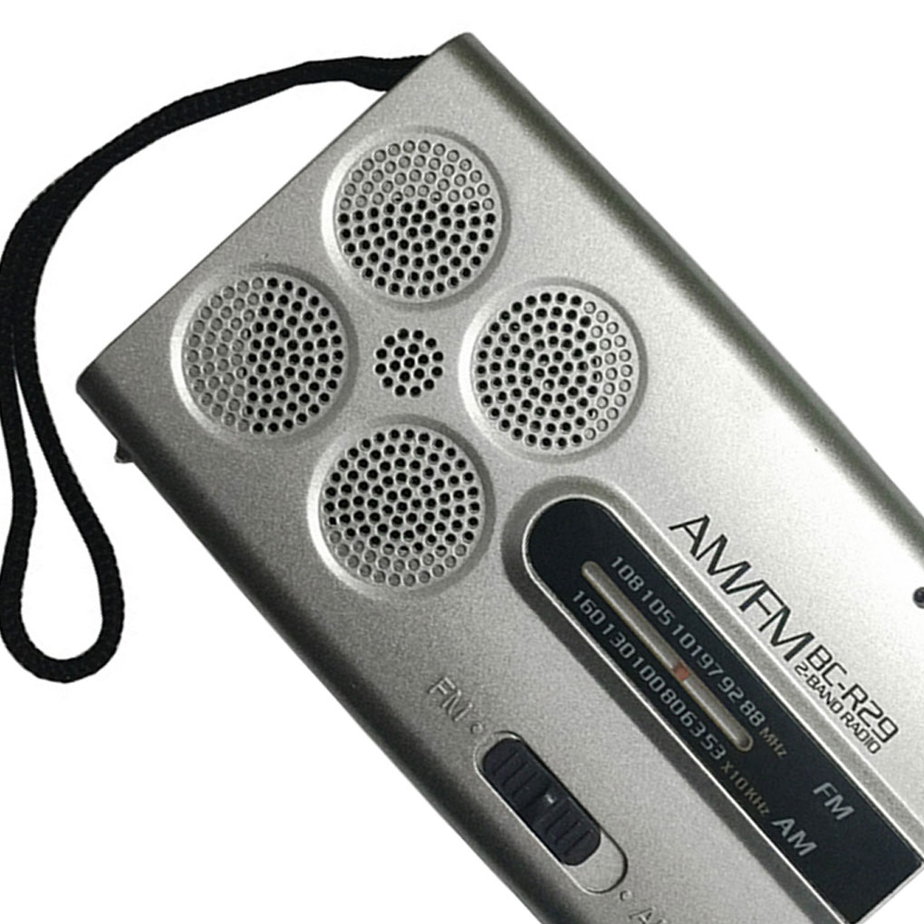 BC-R29 Mini Pocket Draagbare Radio Am Fm Radio Ontvanger Muziek Ochtendgymnastiek Speler