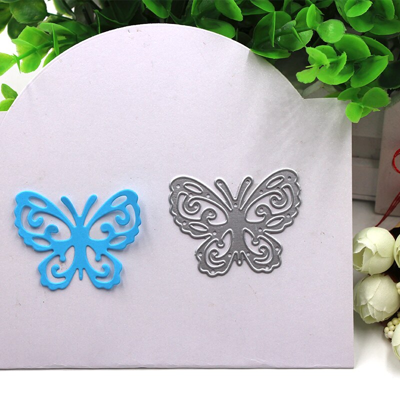 Mooie Mooie Vlinder Stalen Metalen Stansen Sterft Scrapbooking Embossing Sterft Snijd Stencils DIY Decoratieve Kaarten Craft