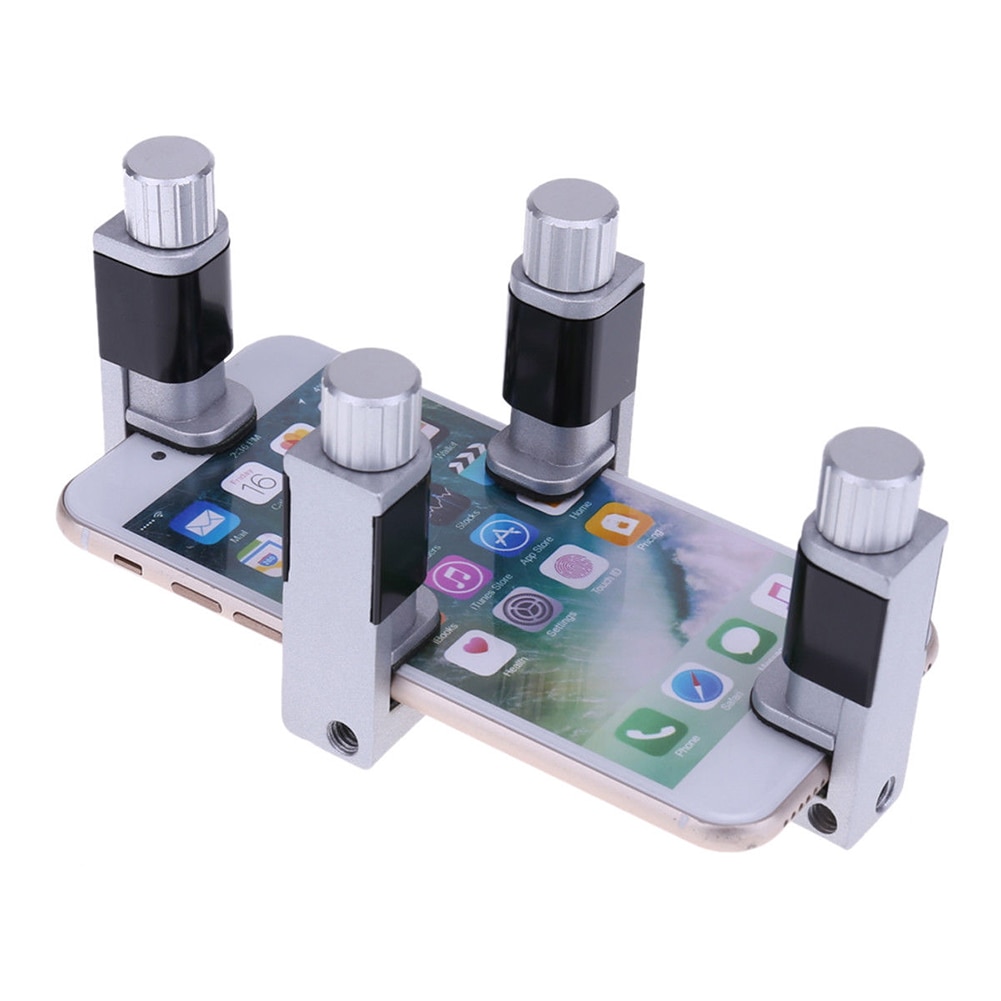 4PCS Phone Repair Tools Kit Adjustable Plastic Clip Fixture LCD Screen Fastening Clamp Hand Tools Set for Phone iPad Tablet Cell