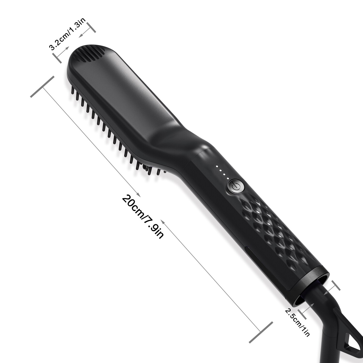 2 en 1 barbe et défriser les cheveux défrisant pour hommes et femmes rapide à chauffer les outils de coiffure: no box / UK