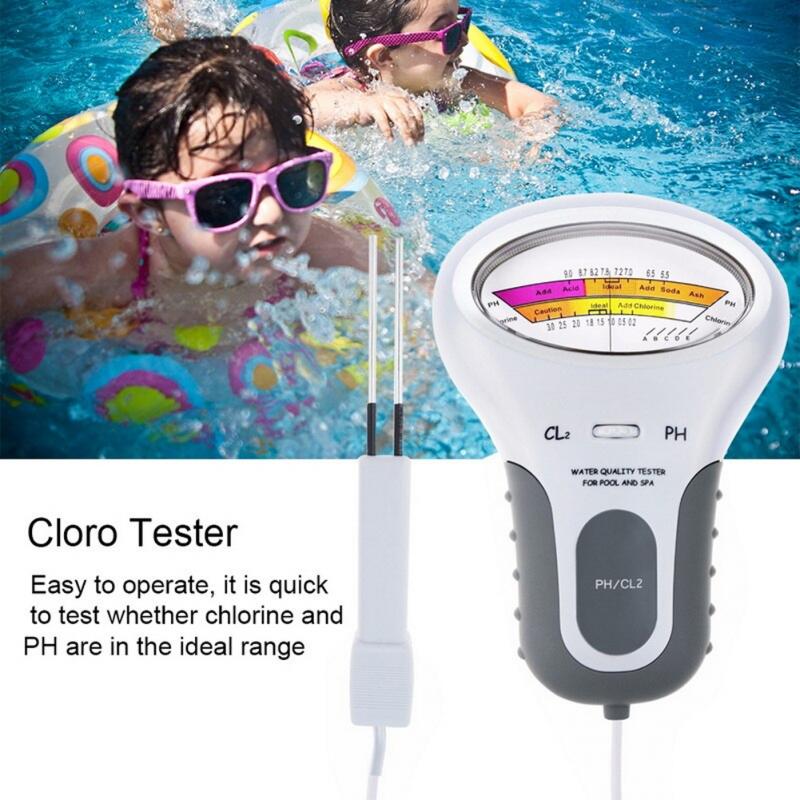 Chloor Meter Ph Tester 2 In 1 Testers Water Testen Apparaat CL2 Meten Voor Zwembad Aquarium Drinkwater
