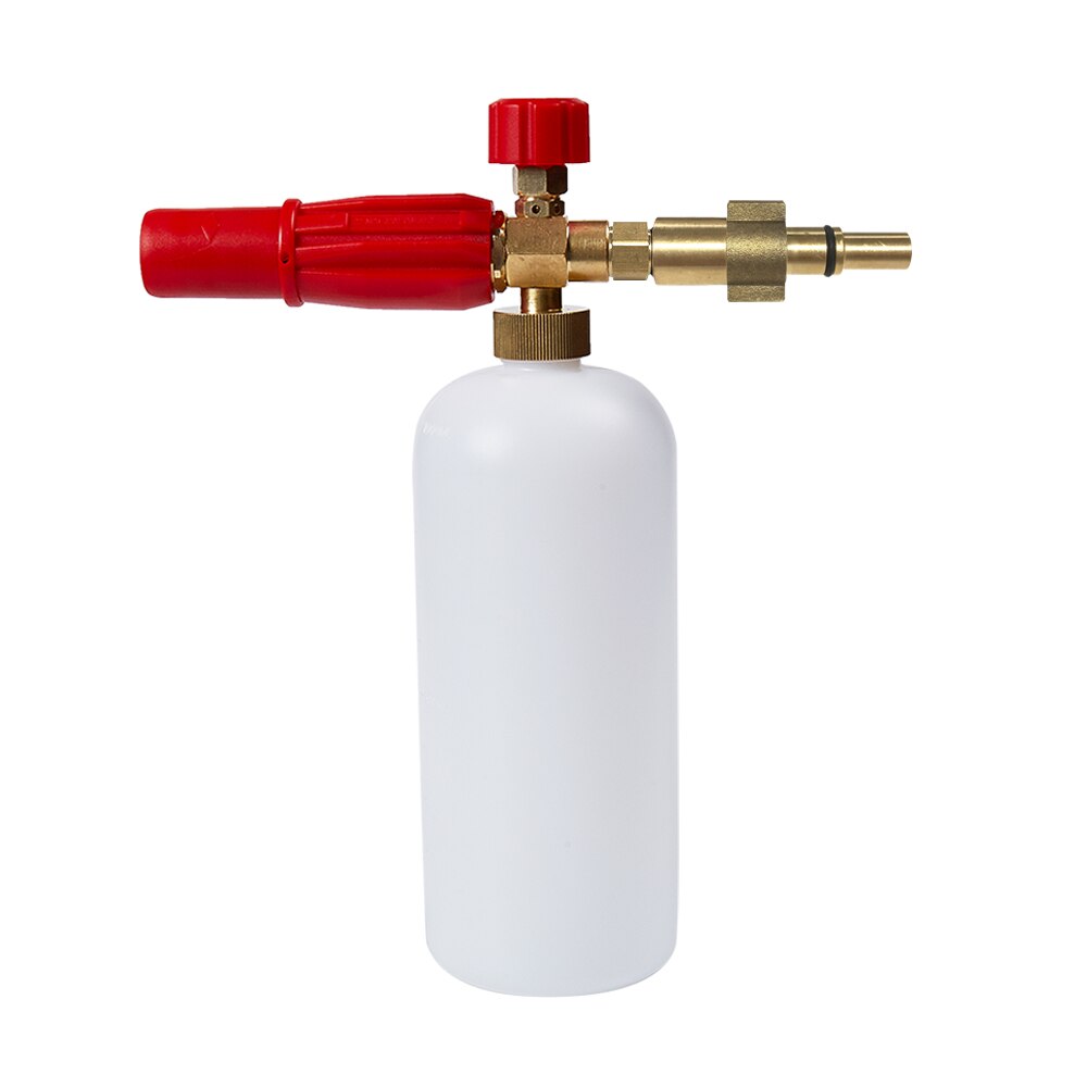 Pistolet à mousse pour lavage de voiture, Lance de neige, pour AR Decker noir, pour Makita, générateur à mousse à haute pression: Rouge