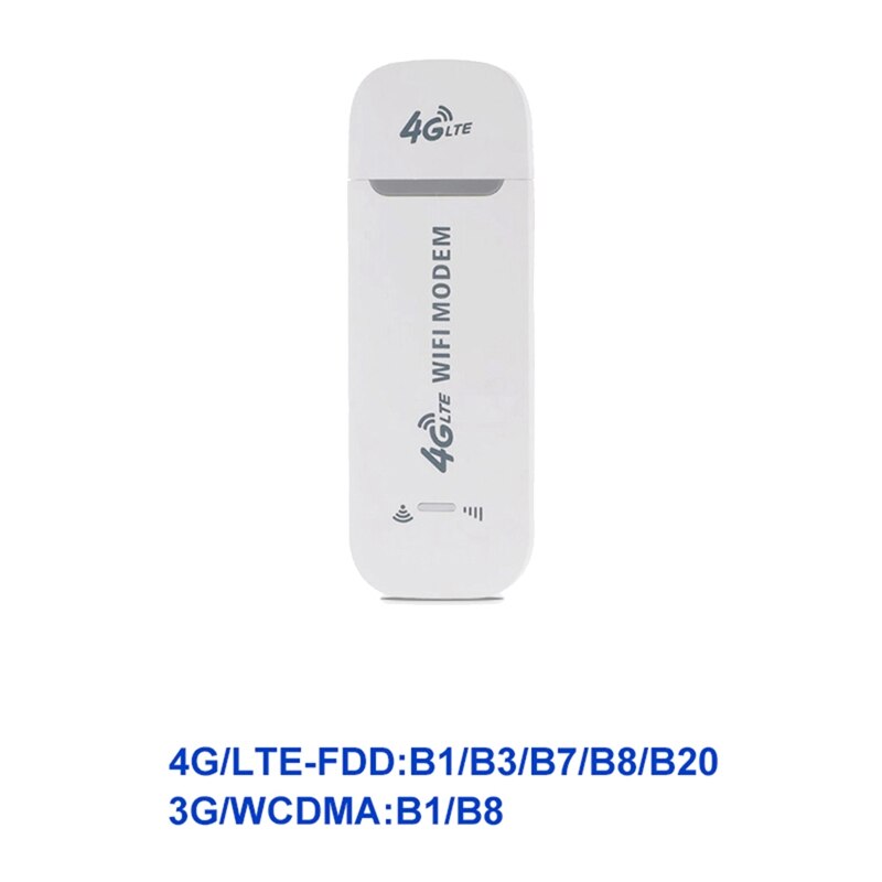 4G LTE Modem FDD 3G WCDMA UMTS USB Dongle WIFI Stick Date Broadband with Sim Card Slot(Europe Version)