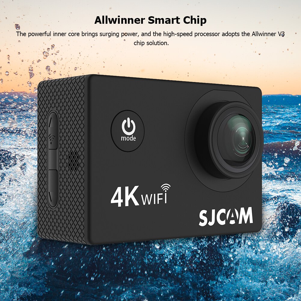 Sjcam SJ4000 Air 2.0 Inch Action Camera 4K Hd Wifi Waterdichte Sport Dv Camcorder Voor Onderwater Fietsen Outdoor
