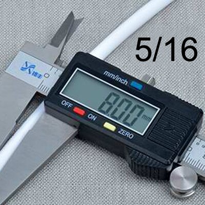 8mm 5/16 " pe rør vannrenser rør vanndispenser tilbehør pe mat karakter få kutter gratis i én bestilling.: Od 8.0 mmxid 5.5 mmx 2m
