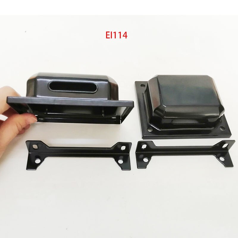 2 Pcs Transformer Cover Shields EI86/96/105/114 End Bells Shrouds Thickening Iron Side Top Protective Lids Inductor Accessories: EI114