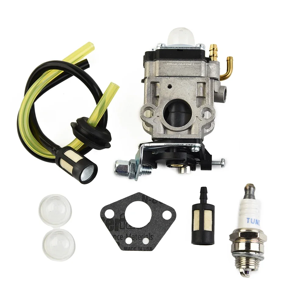 9pcs Carburateur Kit Voor Florabest FBS43A1 FBK4B2 PBK4A1 PBS2A1 Tuin Elektrisch Gereedschap Vervanging Gebroken Carburateur Onderdelen