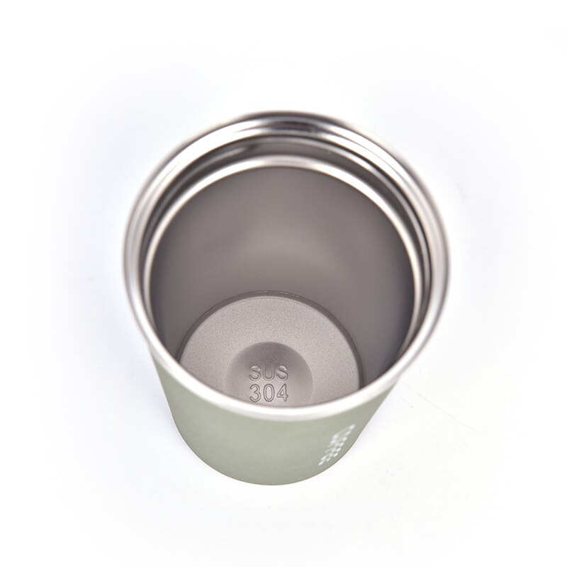 Taza de café de acero inoxidable, termo grueso grande para coche, Taza Termo de viaje, termo para , 380/500ML
