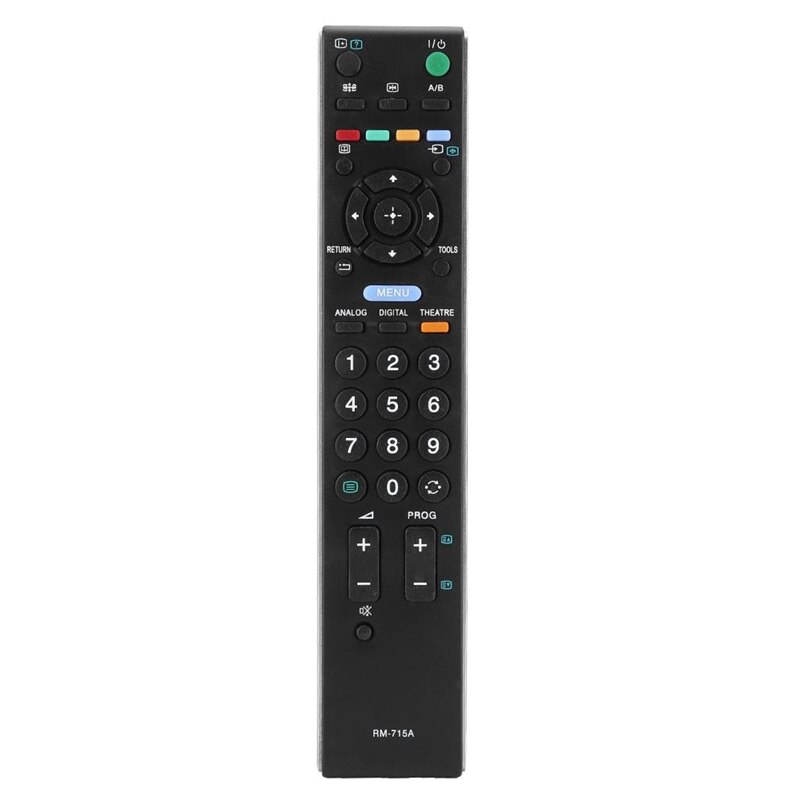 Universal Replacement Hd Lcd Tv Remote Control For Sony Rm-715A Rm-836 Rm-837 Rm-Ydo21: Default Title