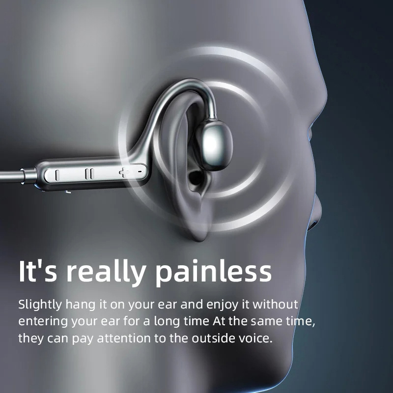 Xiaomi True Bone Conduction Wireless Earphone Bluetooth5.1 Waterproof Neck Mounted Headset HIFI Stereo Music Earbud