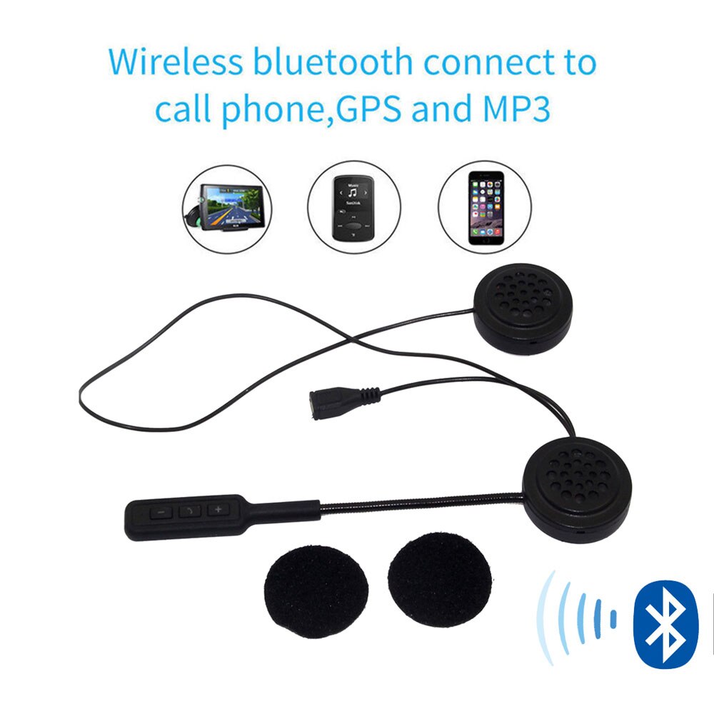Bluetooth 5.0 Moto Helmet Headset Wireless Handsfree Stereo Earphone Motorcycle Helmet Headphones MP3 Speaker