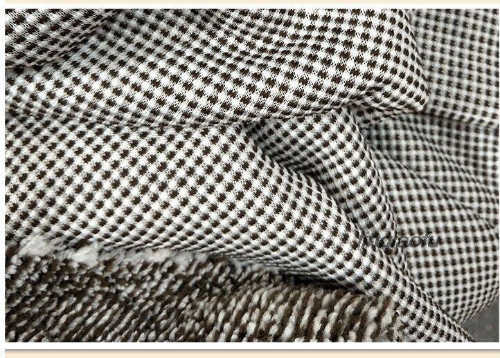 Polyester-strickstoff, gewebter samtstoff