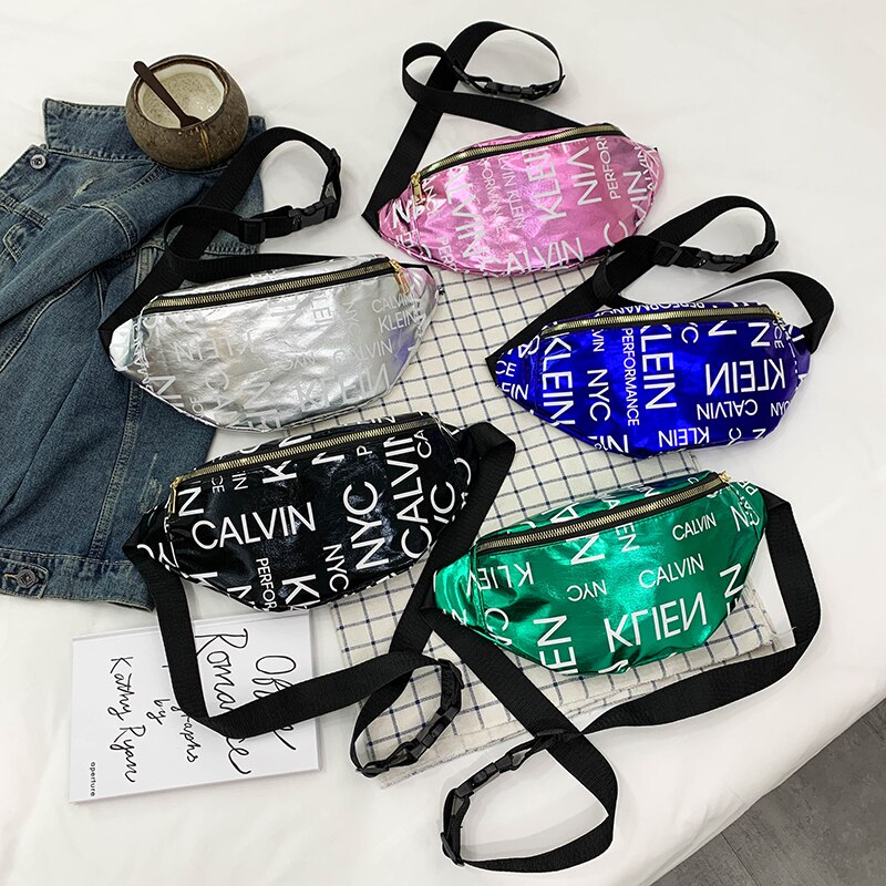Frauen Männer PU Leder Taille Tasche knapp Drucken fanny Packungen Männer fanny Packungen für Frauen unisex Brust Tasche lässig Taschen