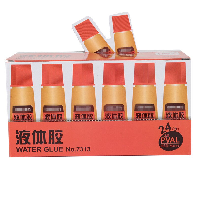 2 Pcs 50ml Strong Viscose Water Liquid Glue Glue Stick Student High Viscosity Stick Paper Sticker Stationery Office Supplies