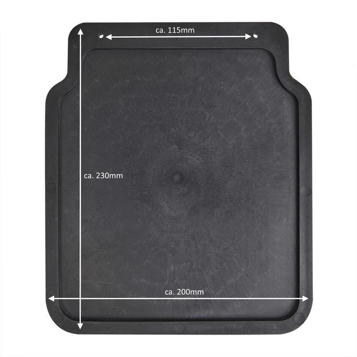 2 st stänkskydd husvagn släpvagn stänkskydd 23 x 20cm husbil husbil universella tillbehör