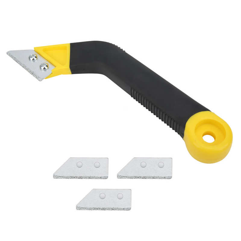 Grout Saw Remover Portable Plastic Edge Grouting Cleaner with Non‑Slip Handle