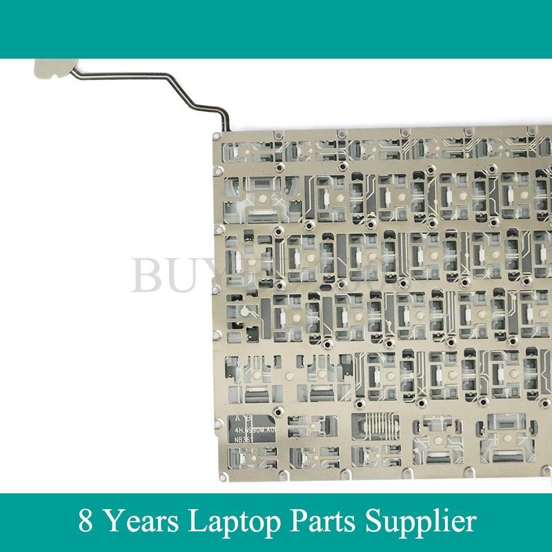 Laptop 17 "A1297 Azerty francuski niemiecki holenderski hiszpański włoski czeski klawiatura dla Macbook Pro A1297 klawiatury podświetlenie 2009-2012
