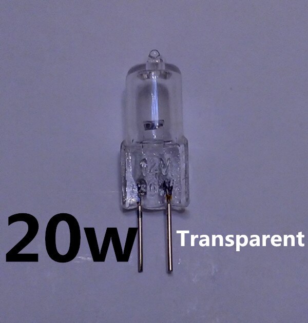 10 stk (5 æsker) halogen  g4 12v 20w transparente/blå hvide/varm lys overfladebelægning blå 12v g4 20w blå krystal lysperler