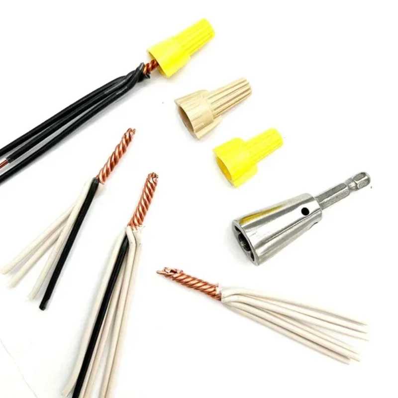 1Pc Draaiende Gereedschappen Snel Draaiend Elektricien Artefact Voor Boormachines Gedraaide Connector Kabel Apparaat Multi-Tool