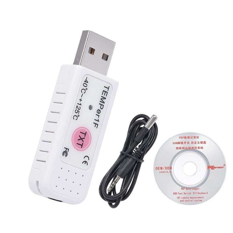 PCsensor USB Thermometer Hygrometer Temperature Sensor Data Logger Recorder for PC Laptop