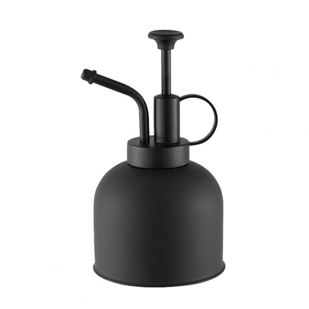 retro konewka zraszacz wody ze stali nierdzewnej garnek długa wylewka domu podlewanie ogrodu garnek regadera plantas лейка для цветов: czarny